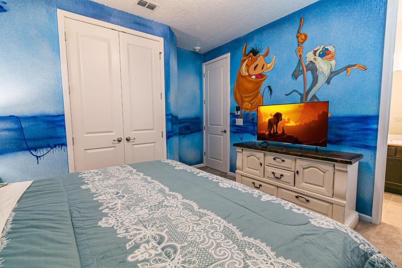Luxury 12 Bedrooms Pool House 10 Min To Disney4630 Kissimmee Eksteriør billede