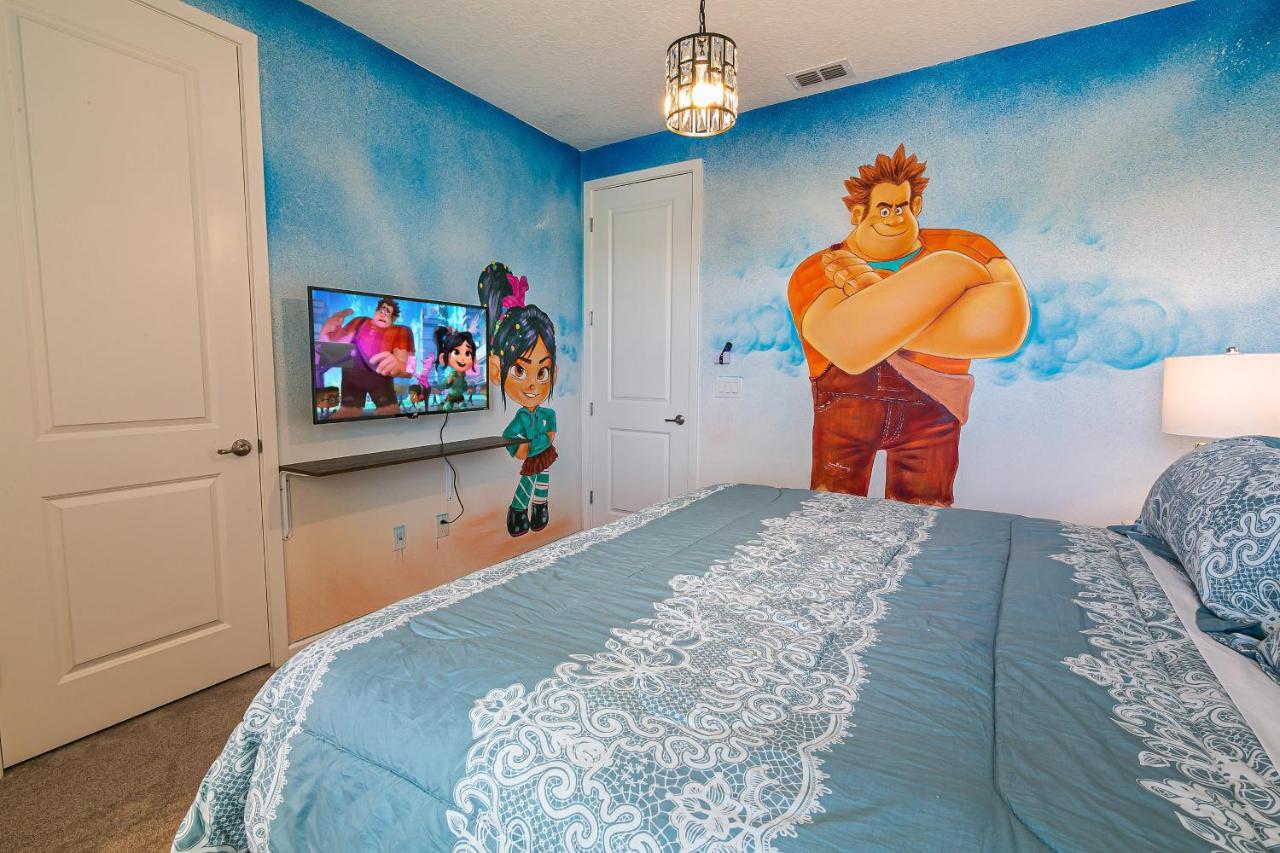 Luxury 12 Bedrooms Pool House 10 Min To Disney4630 Kissimmee Eksteriør billede