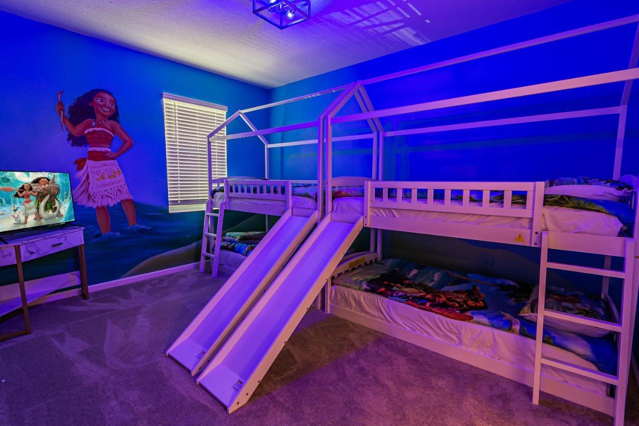Luxury 12 Bedrooms Pool House 10 Min To Disney4630 Kissimmee Eksteriør billede