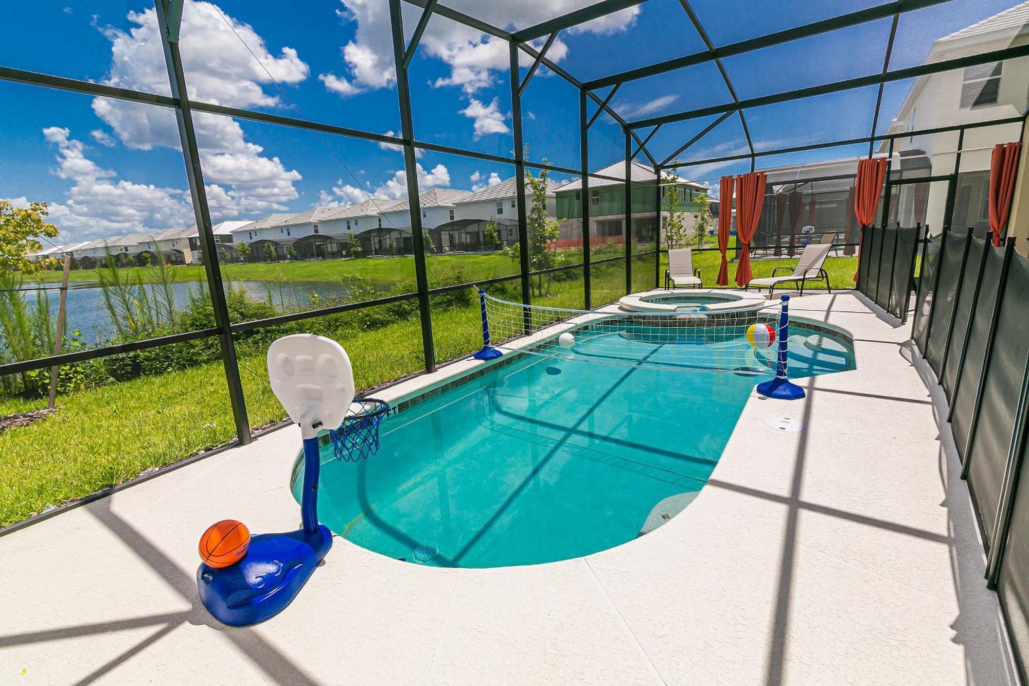 Luxury 12 Bedrooms Pool House 10 Min To Disney4630 Kissimmee Eksteriør billede