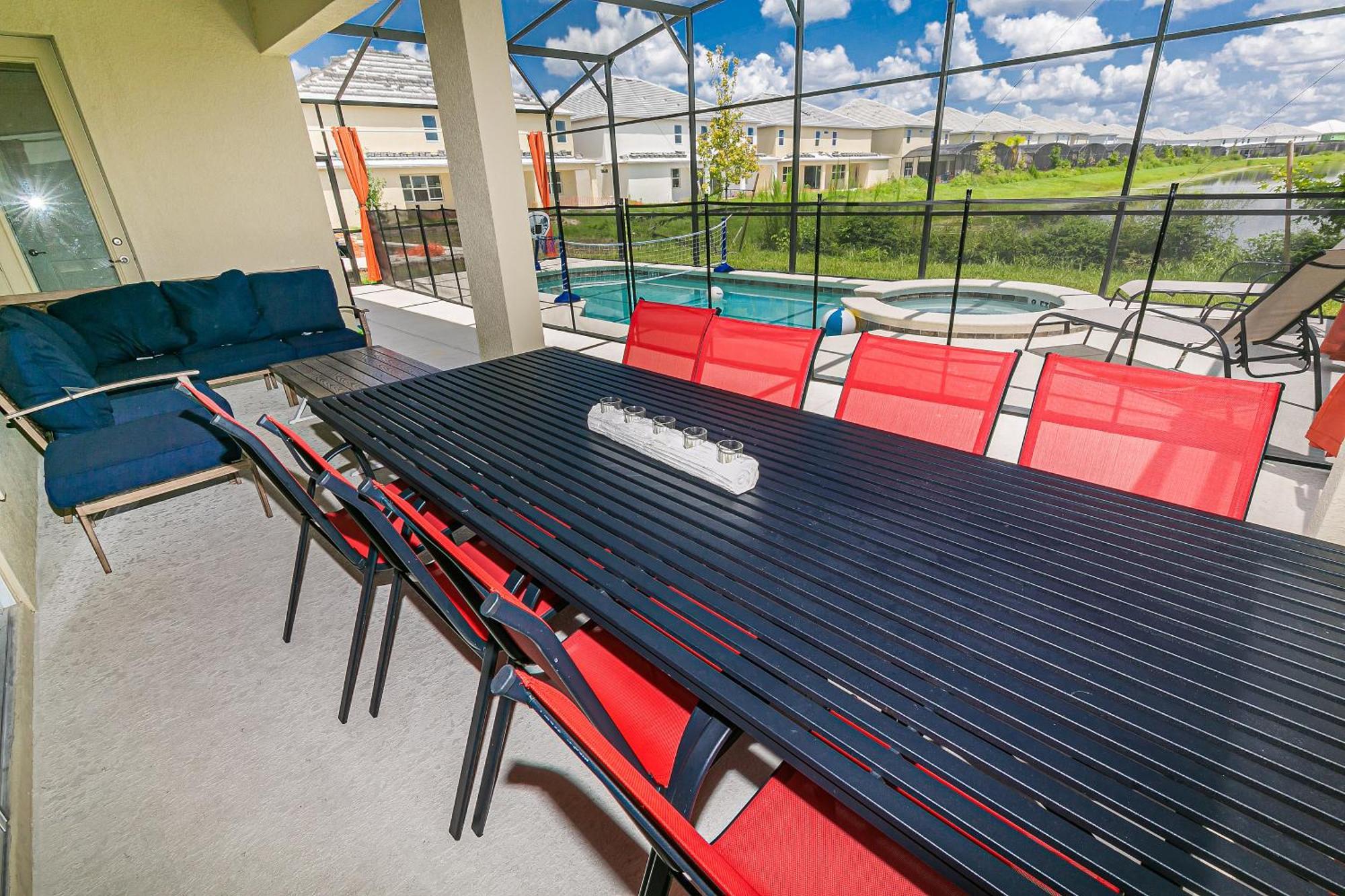 Luxury 12 Bedrooms Pool House 10 Min To Disney4630 Kissimmee Eksteriør billede