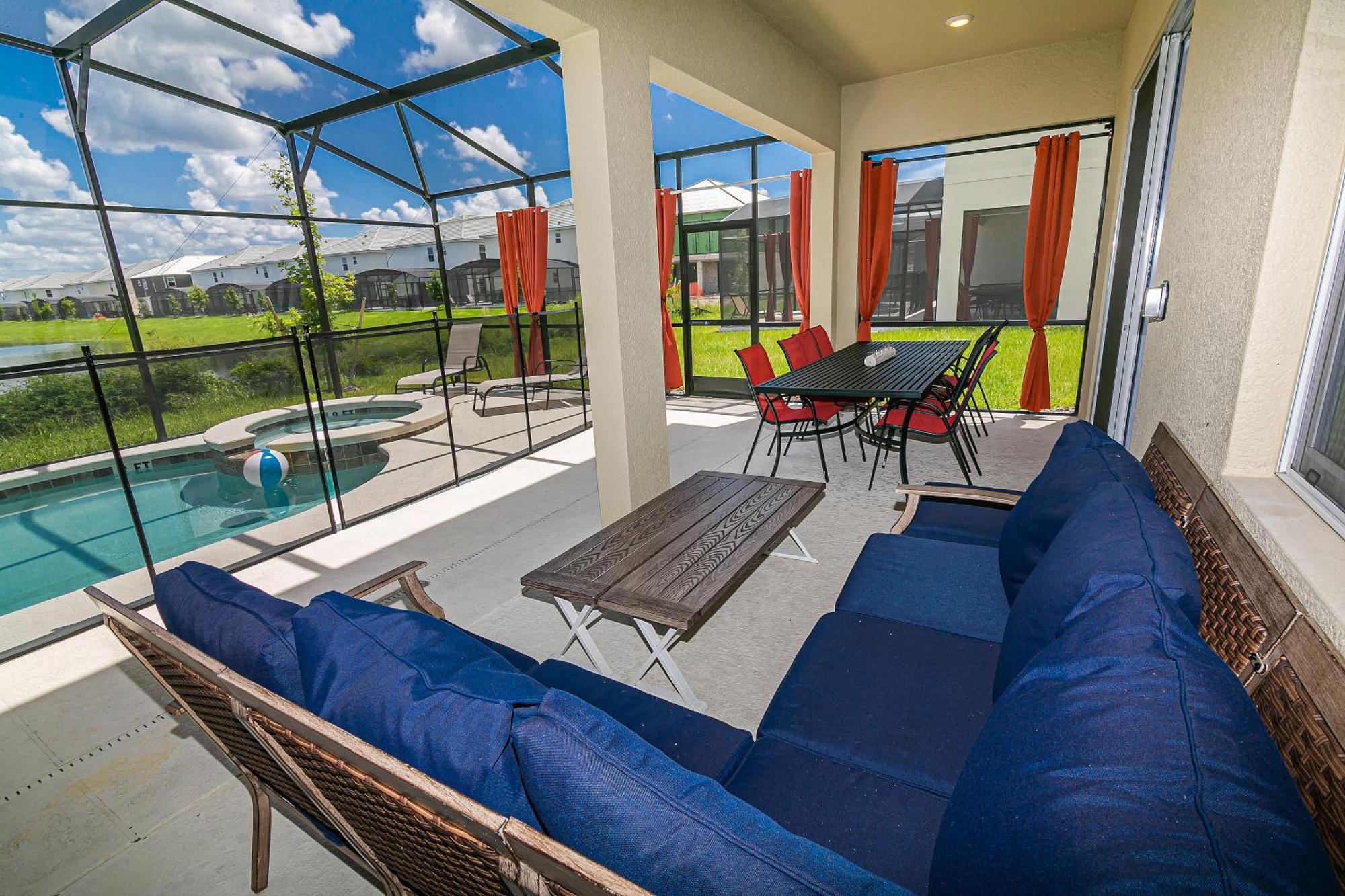 Luxury 12 Bedrooms Pool House 10 Min To Disney4630 Kissimmee Eksteriør billede